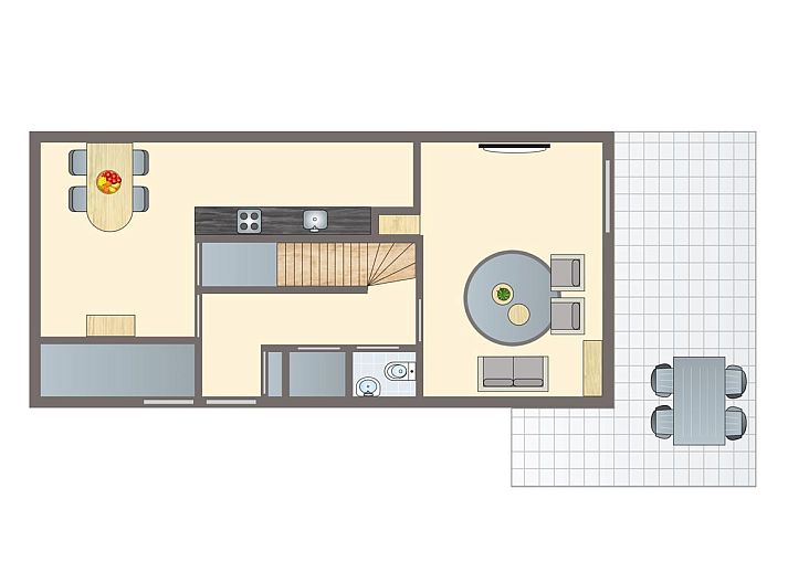 Unterkunft 1605193 - Bungalow Lauwersmeer - Esonstad | 4-persoons woning - Dijkwoning | 4EL