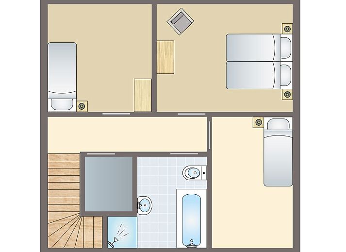 Unterkunft 1605196 - Bungalow Lauwersmeer - Esonstad | 4-persoons woning | 4L2