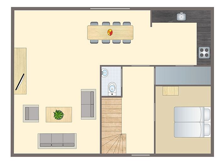 Verblijf 1605204 - Bungalow Lauwersmeer - Esonstad | 8-persoons woning | 8E1