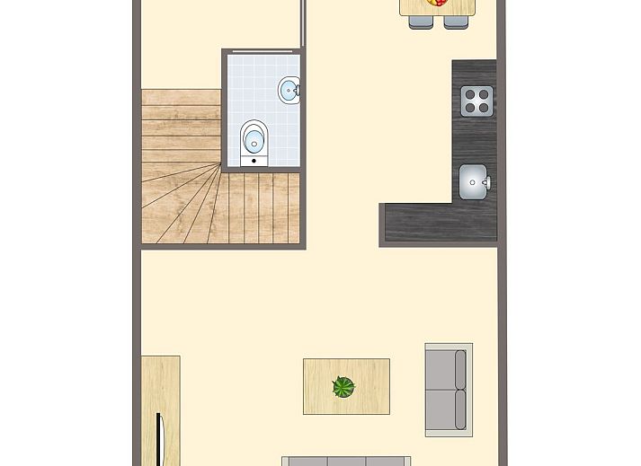 Unterkunft 1605207 - Bungalow Lauwersmeer - Esonstad | 4-persoons maisonnette | 4B1