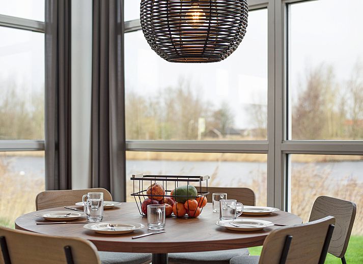 Plattegrond van Esonstad Torenwoning in Anjum, Lauwersmeer, met comfortabele slaapkamers en moderne badkamer voor zes personen.