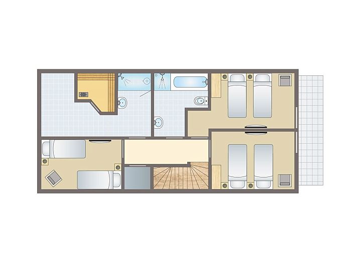 Verblijf 1605209 - Bungalow Lauwersmeer - Esonstad | 6-persoons woning | 6EL