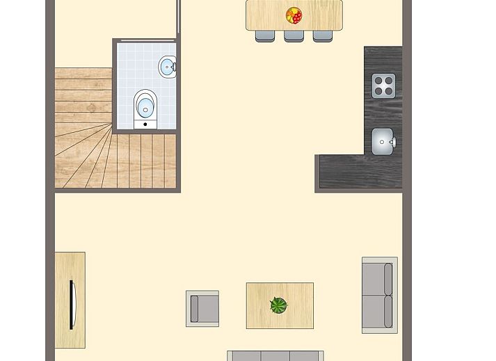 Verblijf 1605215 - Bungalow Lauwersmeer - Esonstad | 6-persoons maisonnette | 6D1