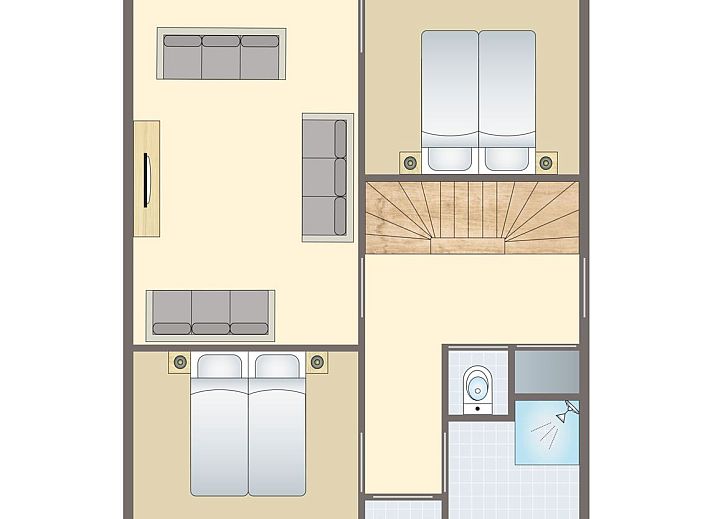 Unterkunft 1605221 - Bungalow Lauwersmeer - Esonstad | 12-persoons woning | 12G