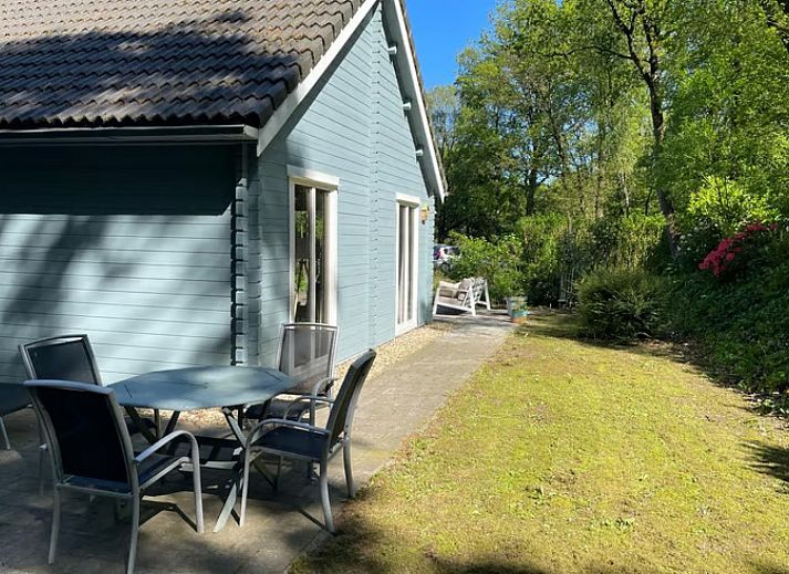 Zweites Schlafzimmer in DG1871, Ferienhaus in Spier, Midden Drenthe mit zwei Einzelbetten.