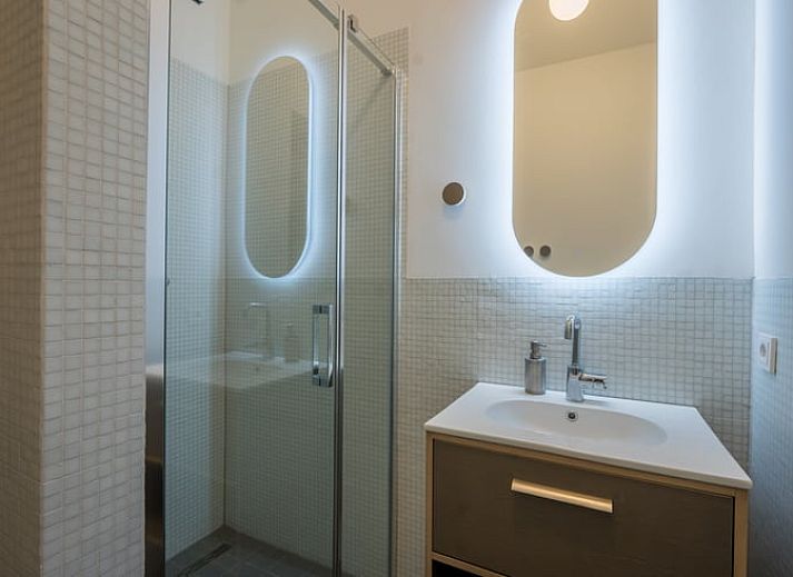 Summer view of Holiday cottage in Spier, with green garden and outdoor seating in Central Drenthe.