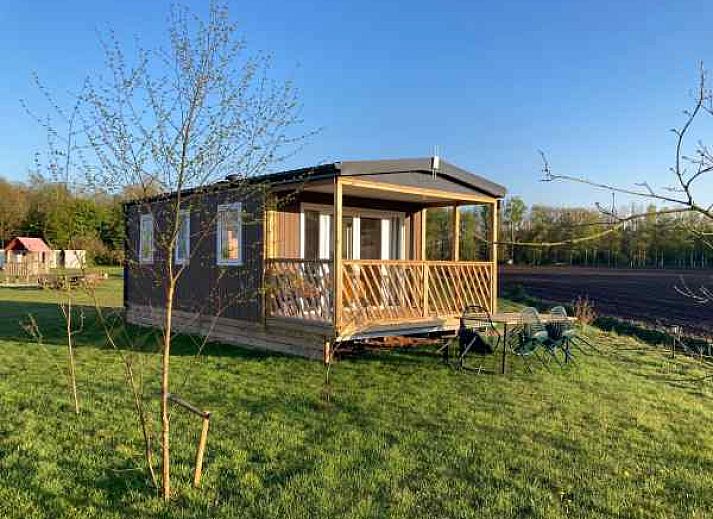 Verblijf 170417 • Vakantiewoning Midden Drenthe • Fantastisch gelegen 4 persoons chalet op een park in Drenthe