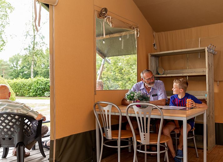 Verblijf 170423 - Tenthuis Midden Drenthe - Safaritenten Familieverblijf
