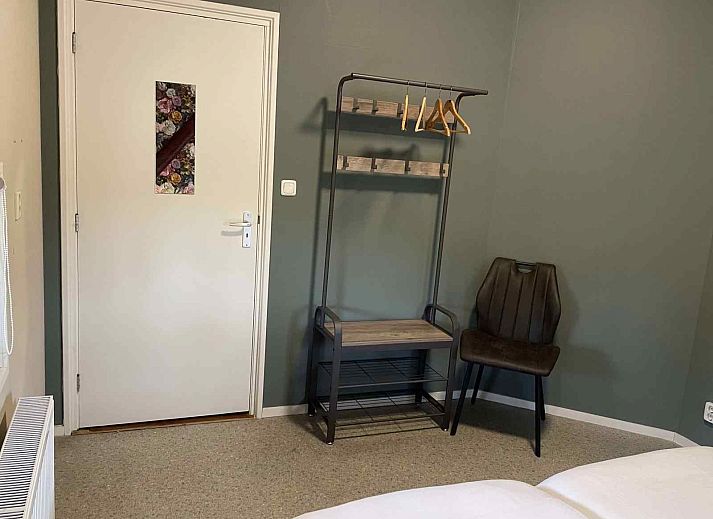 Cozy farm animals at DG410 vacation home in Schoonloo, Drenthe, ideal for a rural experience.