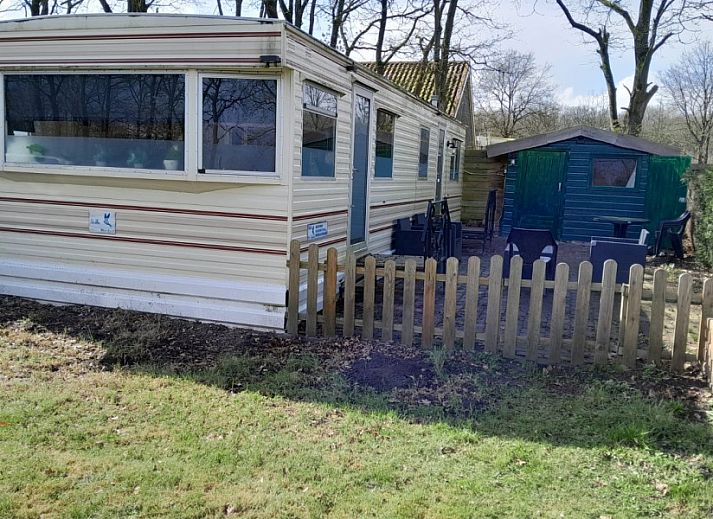 Guest house 170433 • Fixed travel trailer Midden Drenthe • Stacaravan 14 / airco Schoonloo
