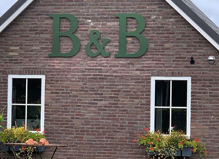 Charmant vakantiehuis in Beilen, Midden Drenthe met rieten dak en groene tuin.