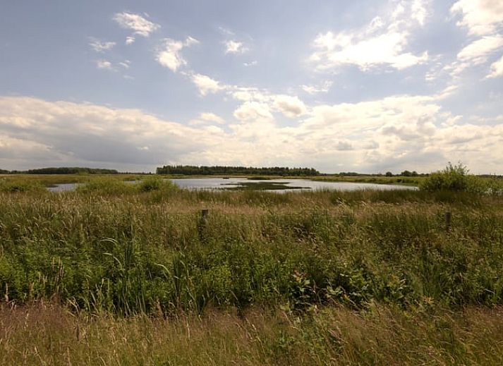 Gezellige binnenruimte van Vakantiehuisje in Beilen met keuken, Midden Drenthe, Drenthe.
