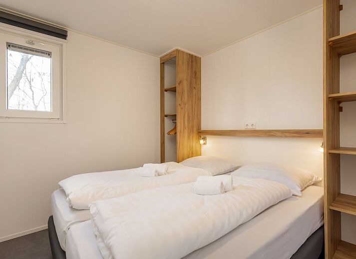 Komfort 6 Chalet mit Terrasse in der natuerlichen Umgebung von Gasselternijveen, Zentral-Drenthe, ideal fuer einen entspannten Urlaub.