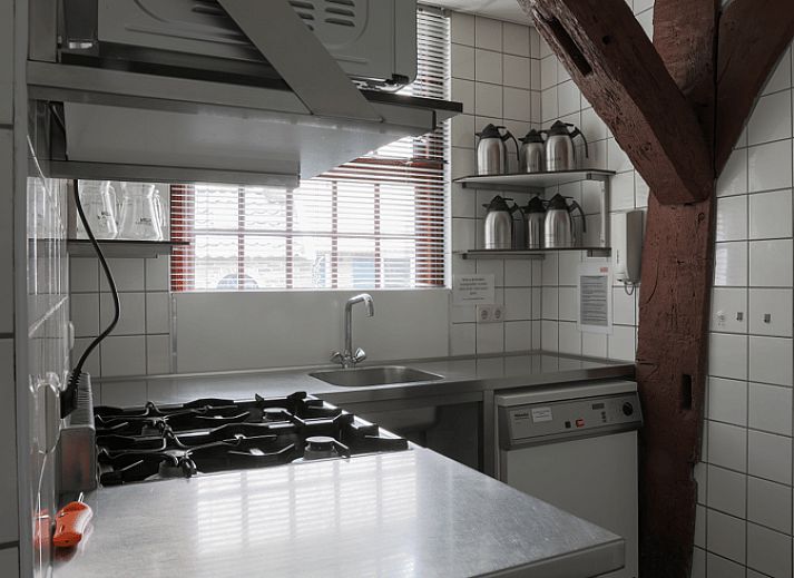 Cozy terrace at vacation home in Orvelte, Central Drenthe, surrounded by nature.