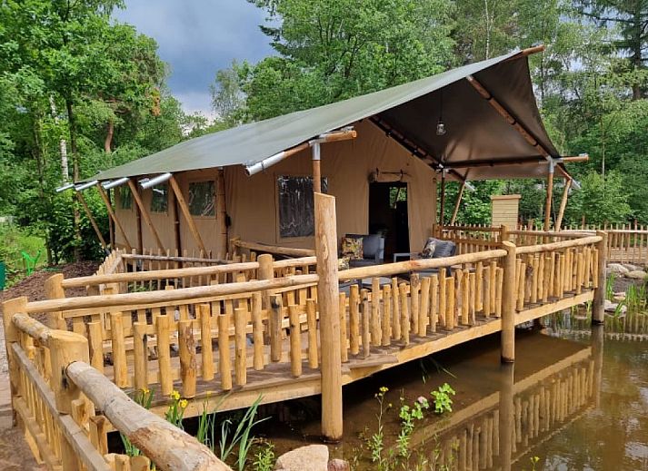 Guest house 171919 • Tent house Midden Drenthe • Luxe Safaritent + sanitair - Baars
