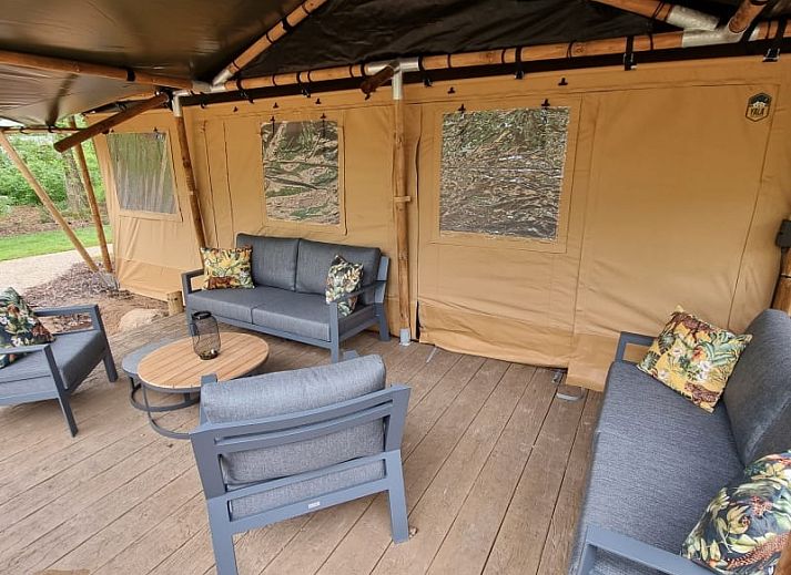 Unterkunft 171925 - Zelthaus Midden Drenthe - Luxe Safaritent + sanitair - Karper