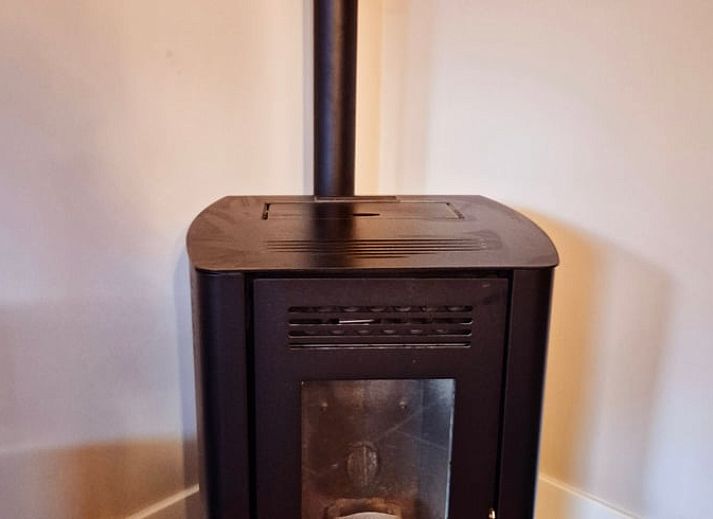 Bedroom in Holiday Home in Gasselte with beautiful nature theme on the wall.