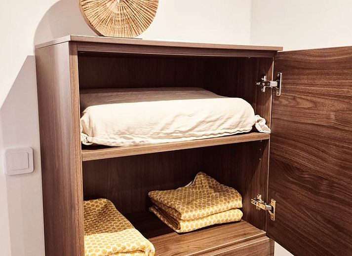Cozy corner in the bedroom of Holiday home in Gasselte, Middle Drenthe.