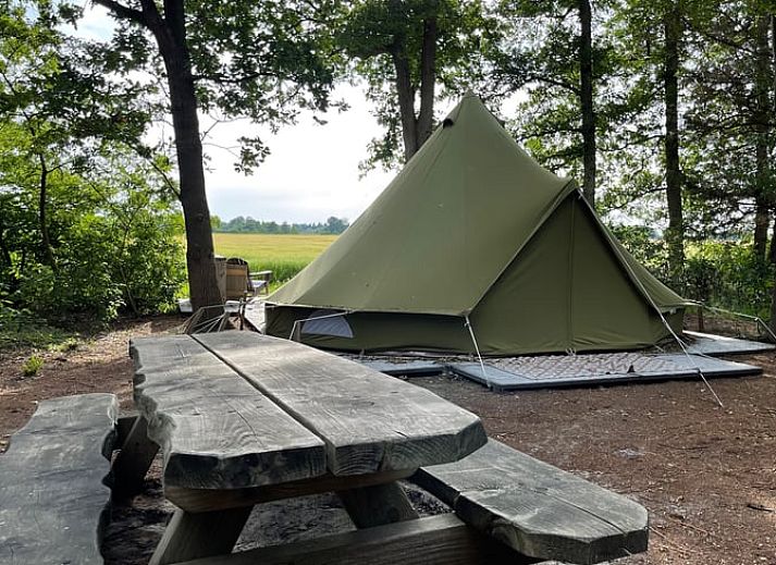 Guest house 172014 • Tent house Midden Drenthe • Vakantiehuis in Papenvoort 