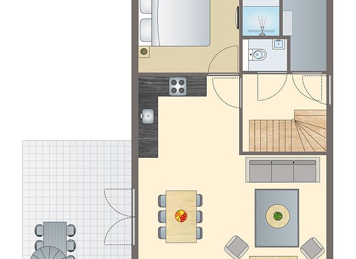 Guest house 172507 - Bungalow Midden Drenthe - 6-persoons vakantiewoning | 6C