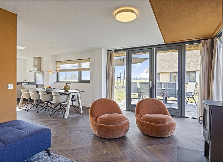 Ontspan in de sauna van 8-persoons woning 8ELV in Westerbork, Midden Drenthe.