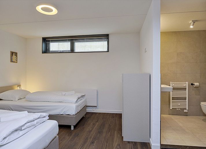 Comfortable sitting area in vacation home 8-person house 8C in Midden Drenthe.