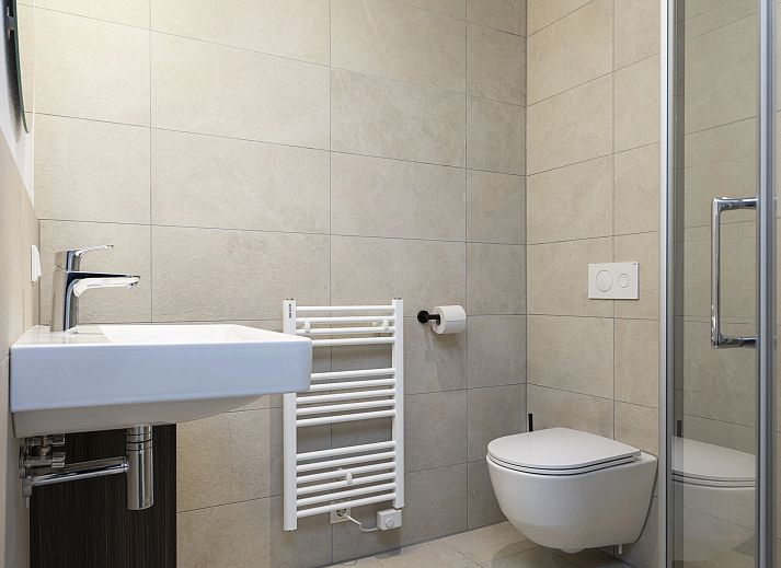 Comfortable sitting area in vacation home 8-person house 8C in Midden Drenthe.