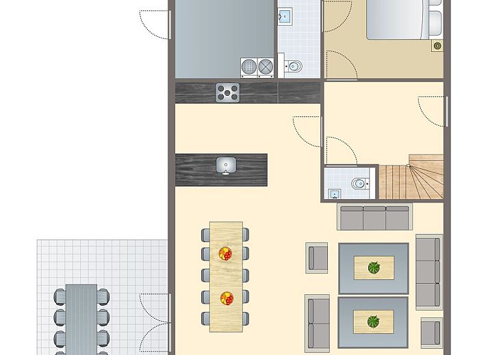 Verblijf 172532 - Bungalow Midden Drenthe - 10-persoons woning | 10C