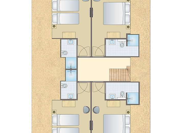 Verblijf 172532 - Bungalow Midden Drenthe - 10-persoons woning | 10C