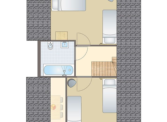 Verblijf 172537 - Bungalow Midden Drenthe - 6-persoons kinderwoning | 6CK
