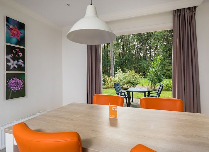 Dotterbloem Chalet 4 in Hooghalen, een charmant vakantiehuis in Drenthe omringd door groene natuur en rustgevende bosomgeving.