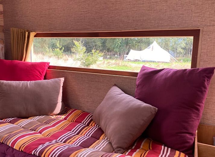 Rustikale Umgebung von Cottage in Mantinge, Ferienhaus in Zentral-Drenthe, mit weiter Aussicht.