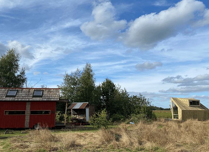 Gemuetliches Schlafzimmer mit Dachfenster in Cottage in Mantinge, Ferienhaus in Zentral-Drenthe, Drenthe.