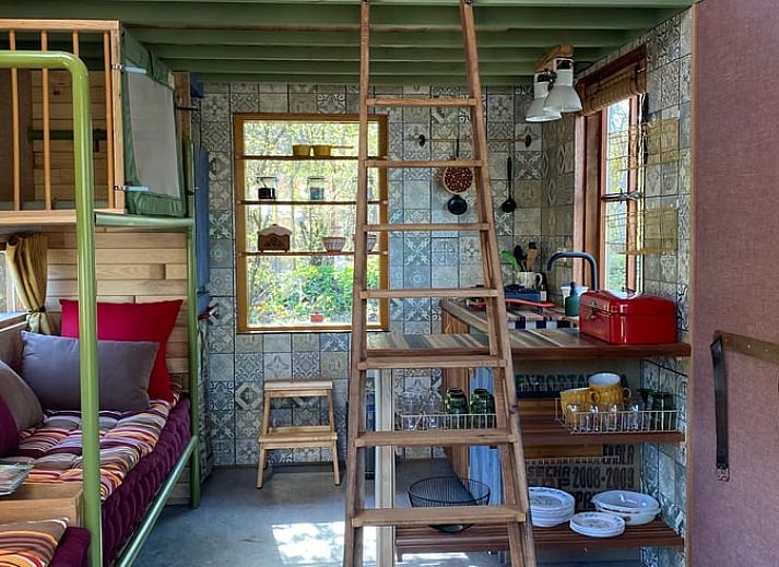 Gemuetliches Lagerfeuer im Cottage in Mantinge, Ferienhaus in Zentral-Drenthe, Drenthe.