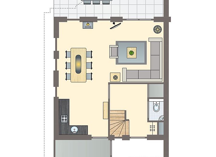 Unterkunft 1732102 - Bungalow Midden Drenthe - Hof van Saksen | 6-persoons boerderij | 6C