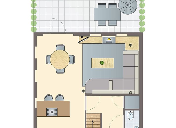 Verblijf 1732108 - Bungalow Midden Drenthe - Hof van Saksen | 2-persoons boerderij | 2L