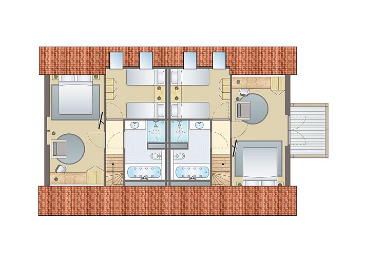 Verblijf 1732109 - Bungalow Midden Drenthe - Hof van Saksen | 10-persoons Wellness Lake view boerderij | 