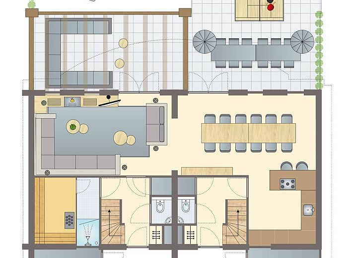 Guest house 1732111 - Bungalow Midden Drenthe - Hof van Saksen | 12-persoons boerderij | 12L