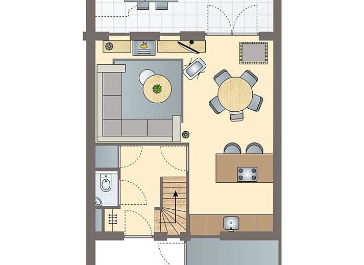 Unterkunft 173218 - Bungalow Midden Drenthe - Hof van Saksen | 4-persoons Newbornboerderij | 4CEN