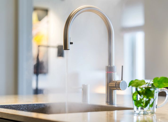 Stylish sitting area in Hof van Saksen, 12-bed Luxury Culinary Farmhouse in Nooitgedacht, Central Drenthe.