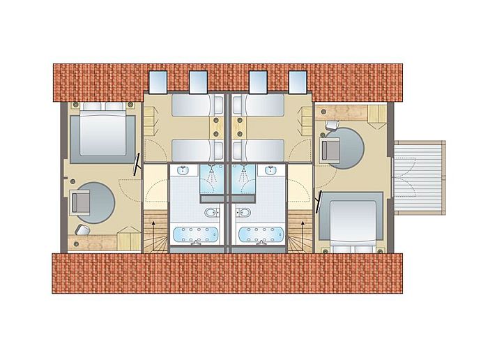 Verblijf 173260 - Bungalow Midden Drenthe - Hof van Saksen | 10-persoons Wellness Lake view boerderij |
