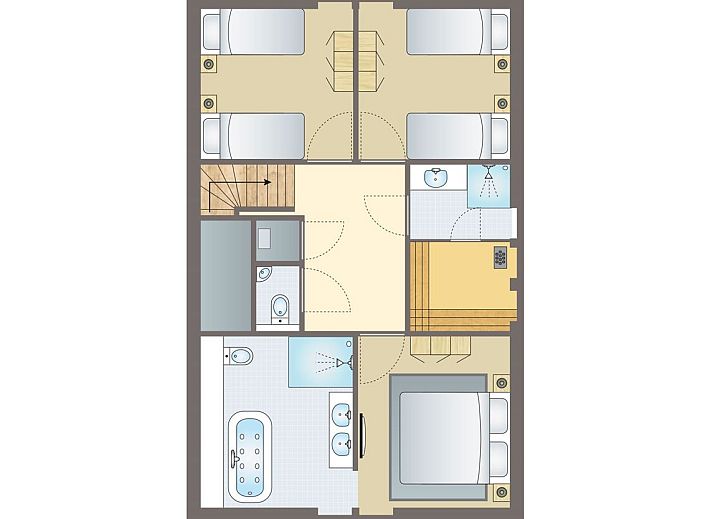 Unterkunft 173271 - Bungalow Midden Drenthe - Hof van Saksen | 8-persoons boerderij - Extra toegankelijk |