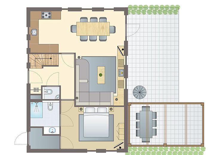 Unterkunft 173274 - Bungalow Midden Drenthe - Hof van Saksen | 8-persoons boerderij | 8L