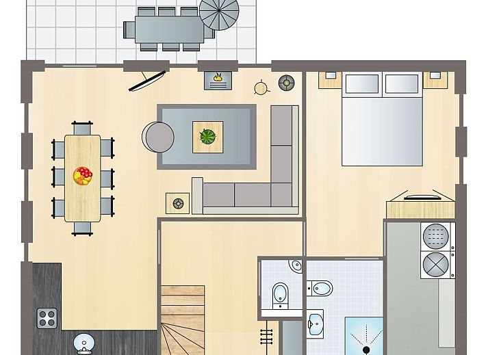 Guest house 173275 - Bungalow Midden Drenthe - Hof van Saksen | 8-persoons boerderij | 8L1