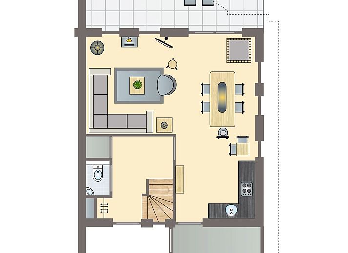 Unterkunft 173278 - Bungalow Midden Drenthe - Hof van Saksen | 4-persoons 'kinder'boerderij | 4CK