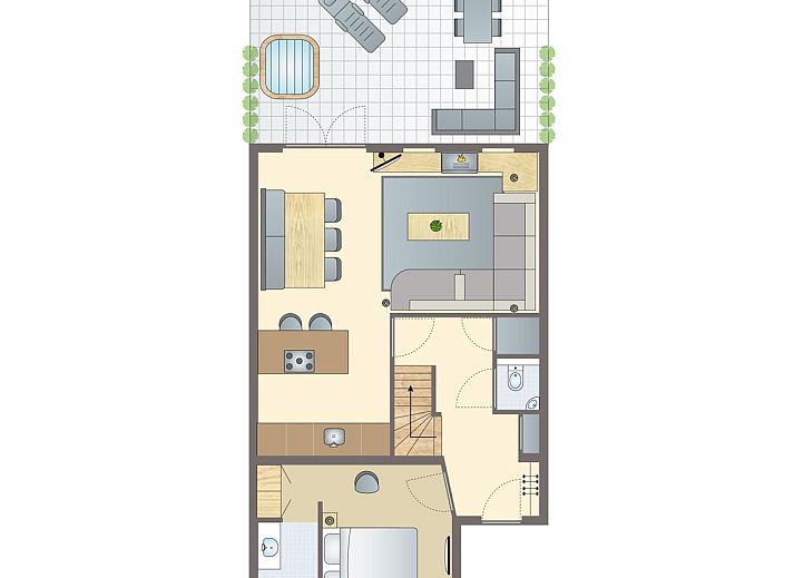 Verblijf 173281 - Bungalow Midden Drenthe - Hof van Saksen | 6-persoons Wellnessboerderij | 6LW