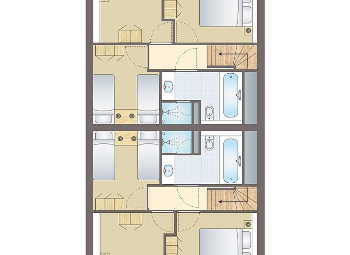Guest house 173282 - Bungalow Midden Drenthe - Hof van Saksen | 10-persoons boerderij | 10FF