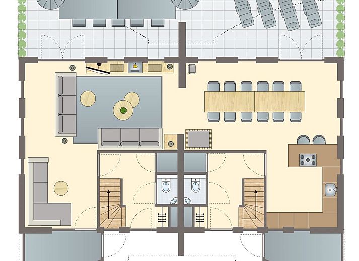 Unterkunft 173284 - Bungalow Midden Drenthe - Hof van Saksen | 12-persoons 'kinder'boerderij | 12CEK