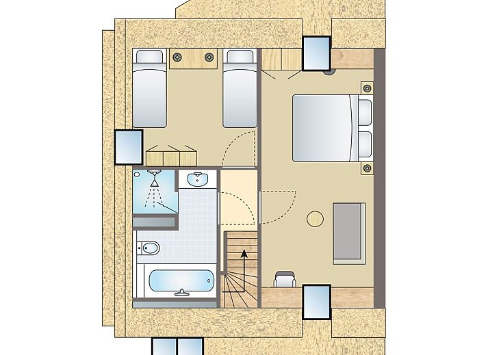 Verblijf 173285 - Bungalow Midden Drenthe - Hof van Saksen | 4-persoons boerderij | 4CE