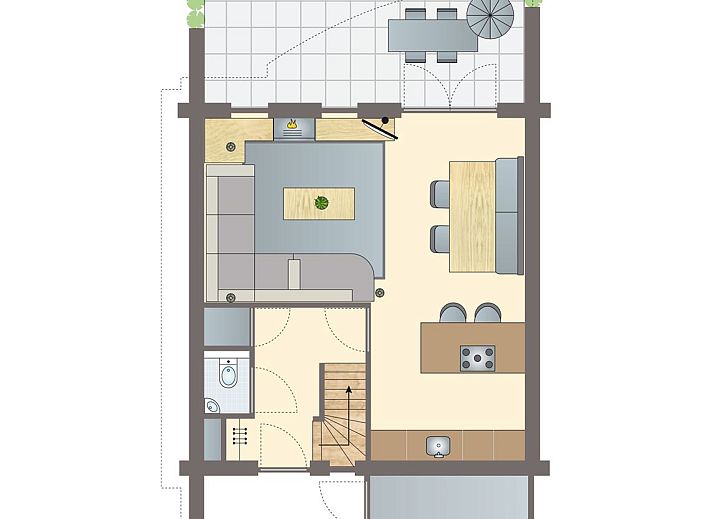 Unterkunft 173288 - Bungalow Midden Drenthe - Hof van Saksen | 4-persoons boerderij | 4L